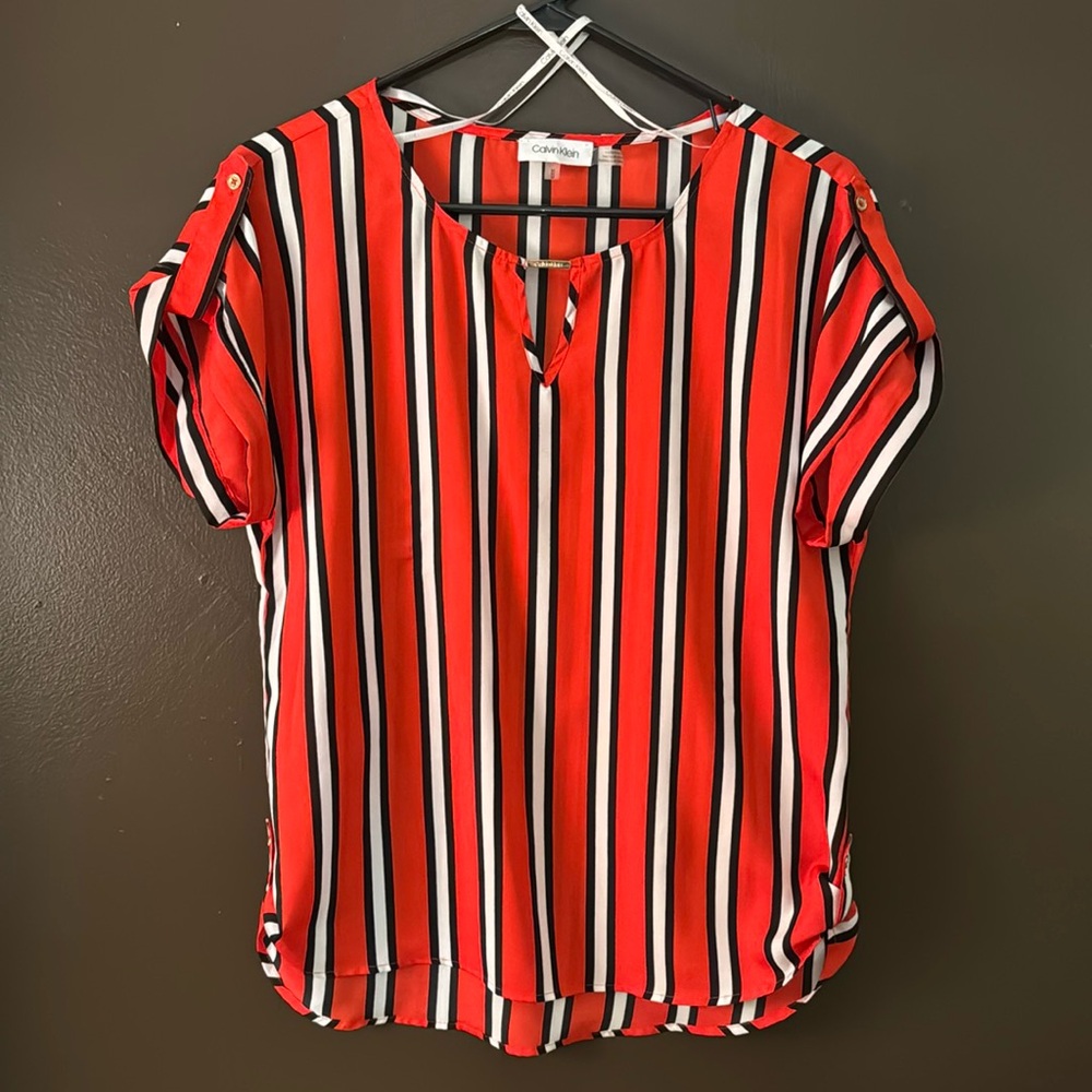 Calvin Klein blouse size medium